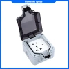 Ổ cắm điện ngoài trời IP67 chống nước – Dễ lắp, an toàn cho sân vườn, miễn phí giao hàng, 60.000₫