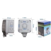 Ổ cắm điện ngoài trời IP67 chống nước – Dễ lắp, an toàn cho sân vườn, miễn phí giao hàng, 60.000₫ 6