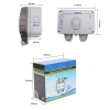 Ổ cắm điện ngoài trời IP67 chống nước – Dễ lắp, an toàn cho sân vườn, miễn phí giao hàng, 60.000₫ 7