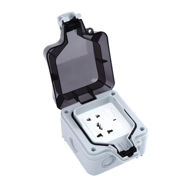 Ổ cắm điện ngoài trời IP67 chống nước – Dễ lắp, an toàn cho sân vườn, miễn phí giao hàng, 60.000₫ 9