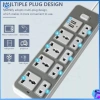 Ổ Cắm Điện Power Strip Đa Năng Thông Minh 5 Plug + 2 USB, 9 Socket Universal, Giá 60.000₫