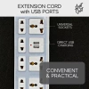 Ổ Cắm Điện Power Strip Đa Năng Thông Minh 5 Plug + 2 USB, 9 Socket Universal, Giá 60.000₫ 5