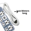 Ổ Cắm Điện Power Strip Đa Năng Thông Minh 5 Plug + 2 USB, 9 Socket Universal, Giá 60.000₫ 8