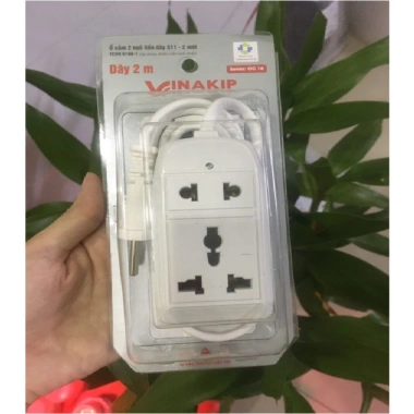 Ổ Cắm Điện Taky 2m Liền Dây Nối Dài - 2 Lỗ 2 Chạc & 3 Chạc An Toàn Tiện Dụng 108.900 VND 7