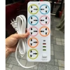 Ổ Cắm Điện Thông Minh 8 Lỗ 4 USB - An Toàn, Chống Giật, Chịu Tải 2.200W, Giá Ưu Đãi 110k