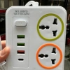 Ổ Cắm Điện Thông Minh 8 Lỗ 4 USB - An Toàn, Chống Giật, Chịu Tải 2.200W, Giá Ưu Đãi 110k 2