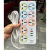 Ổ Cắm Điện Thông Minh 8 Lỗ 4 USB - An Toàn, Chống Giật, Chịu Tải 2.200W, Giá Ưu Đãi 110k 7