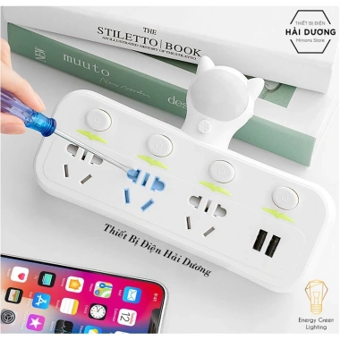 Ổ Cắm Điện Thông Minh OD-326 Đèn Chuyển Đổi, USB Sạc An Toàn Chống Giật 89.000₫ 3 Ổ Cắm Điện Thông Minh OD-326 Đèn Chuyển Đổi, USB Sạc An Toàn Chống Giật 89.000₫ 3
