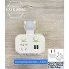 Ổ Cắm Điện Thông Minh OD-326 Đèn Chuyển Đổi, USB Sạc An Toàn Chống Giật 89.000₫ 10