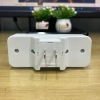 Ổ cắm đôi 3 chấu trắng, công tắc tiện lợi, du lịch, giảm giá 22% chỉ 63.000₫ 3