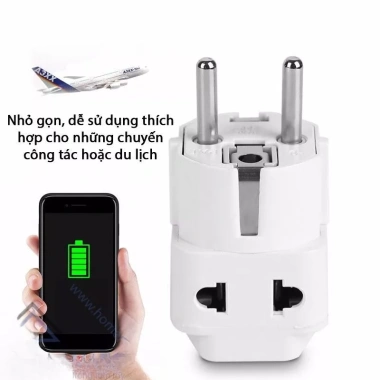 Ổ cắm đơn chuyển đổi Vonta VDVN-T1 có công tắc nguồn - Giá chỉ 69.000đ 8