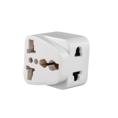 Ổ cắm du lịch 3 chân vuông MPE AD2 + 2 chân dẹp AD1 chính hãng - Giá chỉ 27.000đ