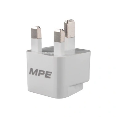 Ổ cắm du lịch 3 chân vuông MPE AD2 + 2 chân dẹp AD1 chính hãng - Giá chỉ 27.000đ