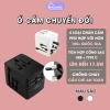 Ổ Cắm Du Lịch Automatik - Cốc Sạc Đa Năng Toàn Cầu, Chuyển Đổi 4 Quốc Gia, Giá Giảm 195k