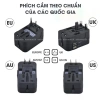 Ổ Cắm Du Lịch Automatik - Cốc Sạc Đa Năng Toàn Cầu, Chuyển Đổi 4 Quốc Gia, Giá Giảm 195k 2