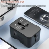 Ổ Cắm Du Lịch Automatik - Cốc Sạc Đa Năng Toàn Cầu, Chuyển Đổi 4 Quốc Gia, Giá Giảm 195k 5