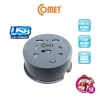 Ổ Cắm Du Lịch COMET CES9.111 Dây Quay Tròn 1m 2 USB, 3 Chấu, 2 Chấu, Giá 114.782₫ 2