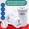 Ổ cắm du lịch đa chuẩn - Bộ đổi nguồn quốc tế, 4 băng tần, giá chỉ 109.000 VND 10