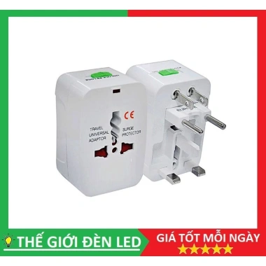 Ổ cắm du lịch đa năng 1.200W Universal Travel Adapter – An toàn, giá 69.000₫