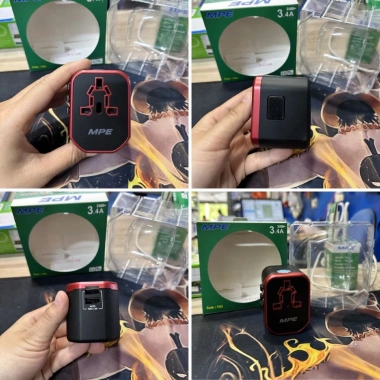 Ổ cắm du lịch đa năng 3 dạng MPE Seri TA – Kết nối mọi nơi, tiện lợi tối đa, giá 103.491₫