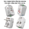 Ổ cắm du lịch đa năng 3 dạng MPE Seri TA – Kết nối mọi nơi, tiện lợi tối đa, giá 103.491₫ 10