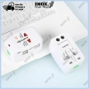 Ổ cắm du lịch đa năng 321 - Chuyển đổi chuẩn EU, US, AU, JP, dùng được tại hơn 200 quốc gia, giá chỉ 29.000đ 4
