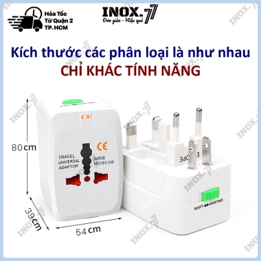 Ổ cắm du lịch đa năng 321 - Chuyển đổi chuẩn EU, US, AU, JP, dùng được tại hơn 200 quốc gia, giá chỉ 29.000đ 9 Ổ cắm du lịch đa năng 321 - Chuyển đổi chuẩn EU, US, AU, JP, dùng được tại hơn 200 quốc gia, giá chỉ 29.000đ 9