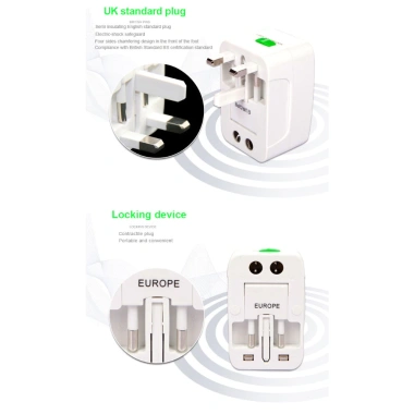 Ổ Cắm Du Lịch Đa Năng Điện Quang TA1 - Sạc Nhanh, An Toàn, Giá Ưu Đãi 58k 4