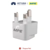 Ổ Cắm Du Lịch Đa Năng MPE 2 Chân Dẹt 3 Chấu Vuông - Dùng 160 Quốc Gia, Bảo Hành 12 Tháng, Giá 30.600₫ 7