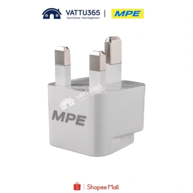 Ổ Cắm Du Lịch Đa Năng MPE 2 Chân Dẹt 3 Chấu Vuông - Dùng 160 Quốc Gia, Bảo Hành 12 Tháng, Giá 30.600₫ 7