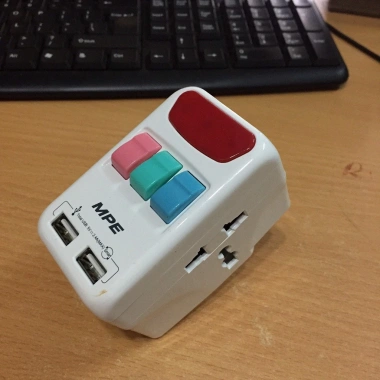 Ổ Cắm Du Lịch Đa Năng MPE TA4 2 Cổng Sạc USB 3 - Giá Ưu Đãi 242.000₫ 5