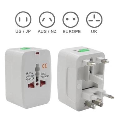 Ổ cắm du lịch đa năng quốc tế Điện Quang: 4 cổng, bảo quá tải, giá 59.999₫