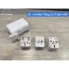 Ổ cắm du lịch đa năng tháo rời USB OC-124, giảm còn 35k, hỗ trợ 4 chuẩn quốc tế 3