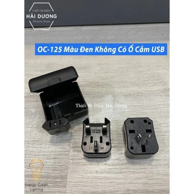 Ổ cắm du lịch đa năng tháo rời USB OC-124, giảm còn 35k, hỗ trợ 4 chuẩn quốc tế 5 Ổ cắm du lịch đa năng tháo rời USB OC-124, giảm còn 35k, hỗ trợ 4 chuẩn quốc tế 5