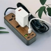 Ổ Cắm Du Lịch Đa Năng VHL M12PD 2.000W Dây 2m Sạc USB và Type-C An Toàn 4