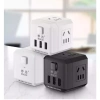 Ổ Cắm Du Lịch Deli 20W Sạc Nhanh, 4 Loại Chân Cắm, Chia Điện Đa Năng – 159.000đ