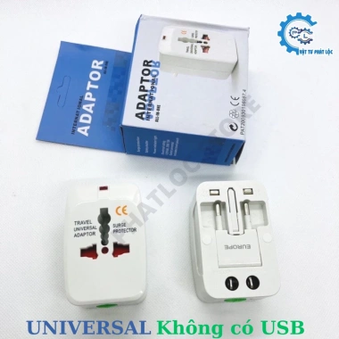 Ổ cắm du lịch Điện Quang ĐQ ESK TV01 - Lỗ cắm chuẩn quốc tế, mọi chân cắm, thiết kế nhỏ gọn, giảm giá 40.000 VND 10