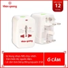 Ổ cắm du lịch Điện Quang ĐQ TV01 - Chịu nhiệt, bảo vệ quá tải, chân cắm, 75.805đ 2