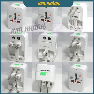 Ổ cắm du lịch Điện Quang ESK TV01 - Lỗ cắm chuẩn quốc tế, hợp mọi chân, bảo hành 1 năm, giá 92,000 VND 3