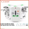 Ổ cắm du lịch ĐQ ESK TV01 - Lỗ cắm chuẩn quốc tế, nhỏ gọn, dễ mang theo, 27.000₫
