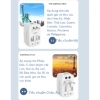 Ổ cắm du lịch ĐQ ESK TV01 – Lỗ cắm chuẩn quốc tế, thiết kế nhỏ gọn, dễ mang theo 3