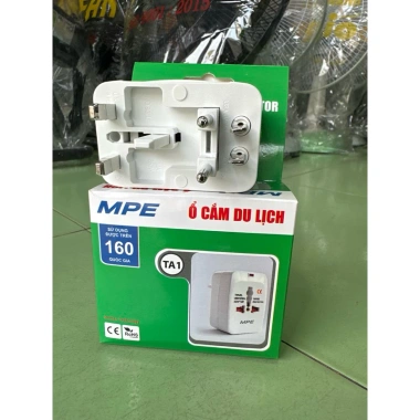 Ổ Cắm Du Lịch MPE-TA1 110-250V dùng trên 160 quốc gia - Giá chỉ 65.000₫ Ổ Cắm Du Lịch MPE-TA1 110-250V dùng trên 160 quốc gia - Giá chỉ 65.000₫