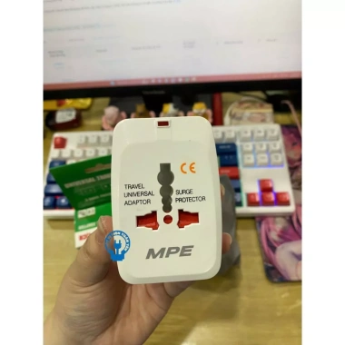 Ổ cắm du lịch MPE TA3 tích hợp USB, nhựa PVC cao cấp - Hàng chính hãng, giá ưu đãi 165.500₫ 3