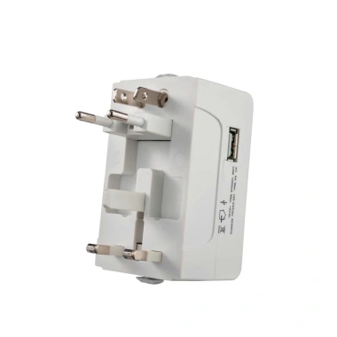 Ổ cắm du lịch MPE tiêu chuẩn Châu Âu tích hợp USB, thiết kế nhỏ gọn, Chính hãng 3