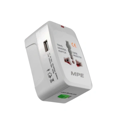 Ổ cắm du lịch MPE tiêu chuẩn Châu Âu tích hợp USB, thiết kế nhỏ gọn, Chính hãng 6