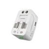 Ổ cắm du lịch MPE tiêu chuẩn Châu Âu tích hợp USB, thiết kế nhỏ gọn, Chính hãng 8