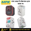 Ổ cắm du lịch Seri TA MPE 3 dạng phích cắm, 3 ổ cắm đa năng TA2-TA5 - Giá 180.800₫