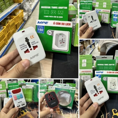 Ổ cắm du lịch Seri TA MPE 3 dạng phích cắm, 3 ổ cắm đa năng TA2-TA5 - Giá 180.800₫ 5