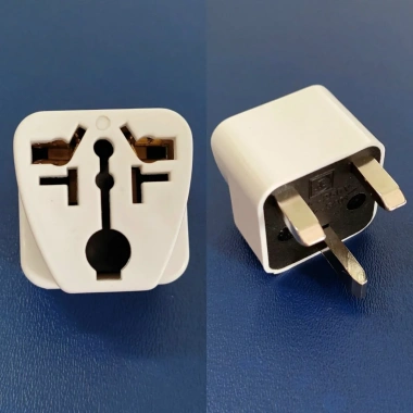 Ổ cắm du lịch Singapore Anh Hàn Quốc Châu Âu ba chấu Tiến Thành - 38.000đ