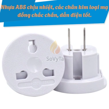 Ổ cắm du lịch toàn cầu đa chuẩn - Bộ đổi nguồn đa năng du lịch quốc tế, giá ưu đãi 109.000₫